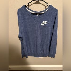 Nike blue lightweight top, size XL
